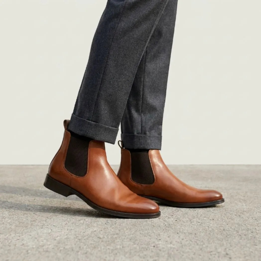 Bota Chelsea Masculina Clássica
