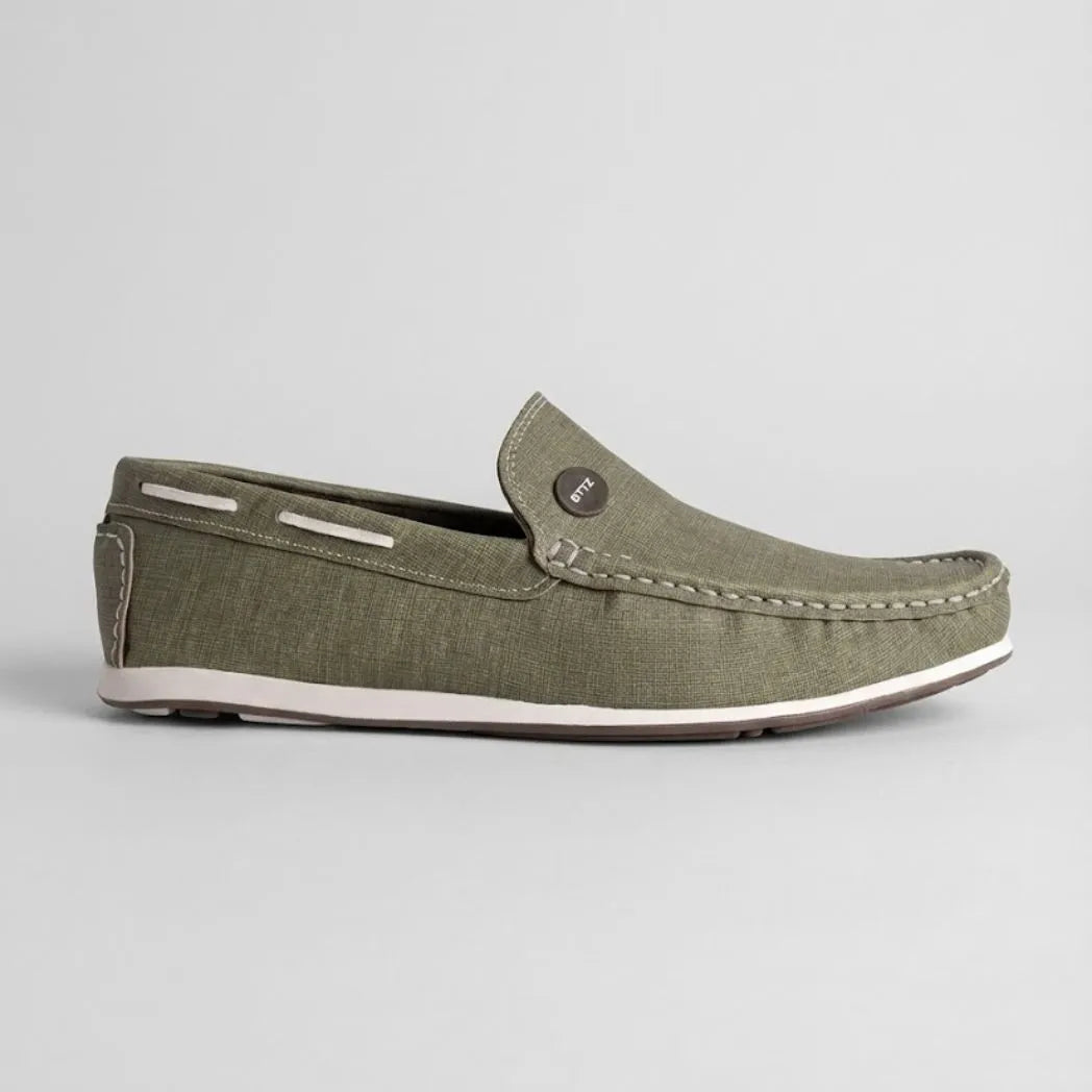 Mocassim Casual Canvas em Lona