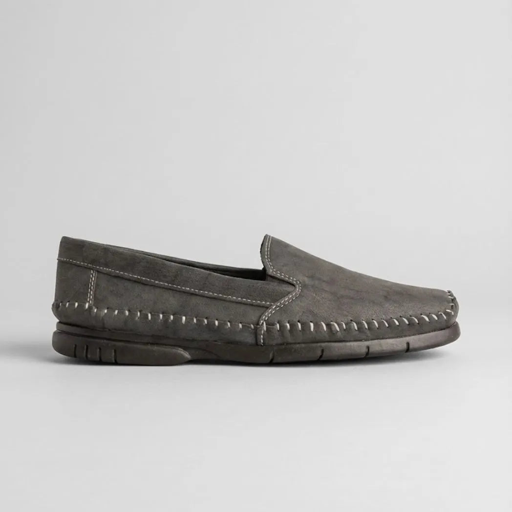 Mocassim Cognac de Couro