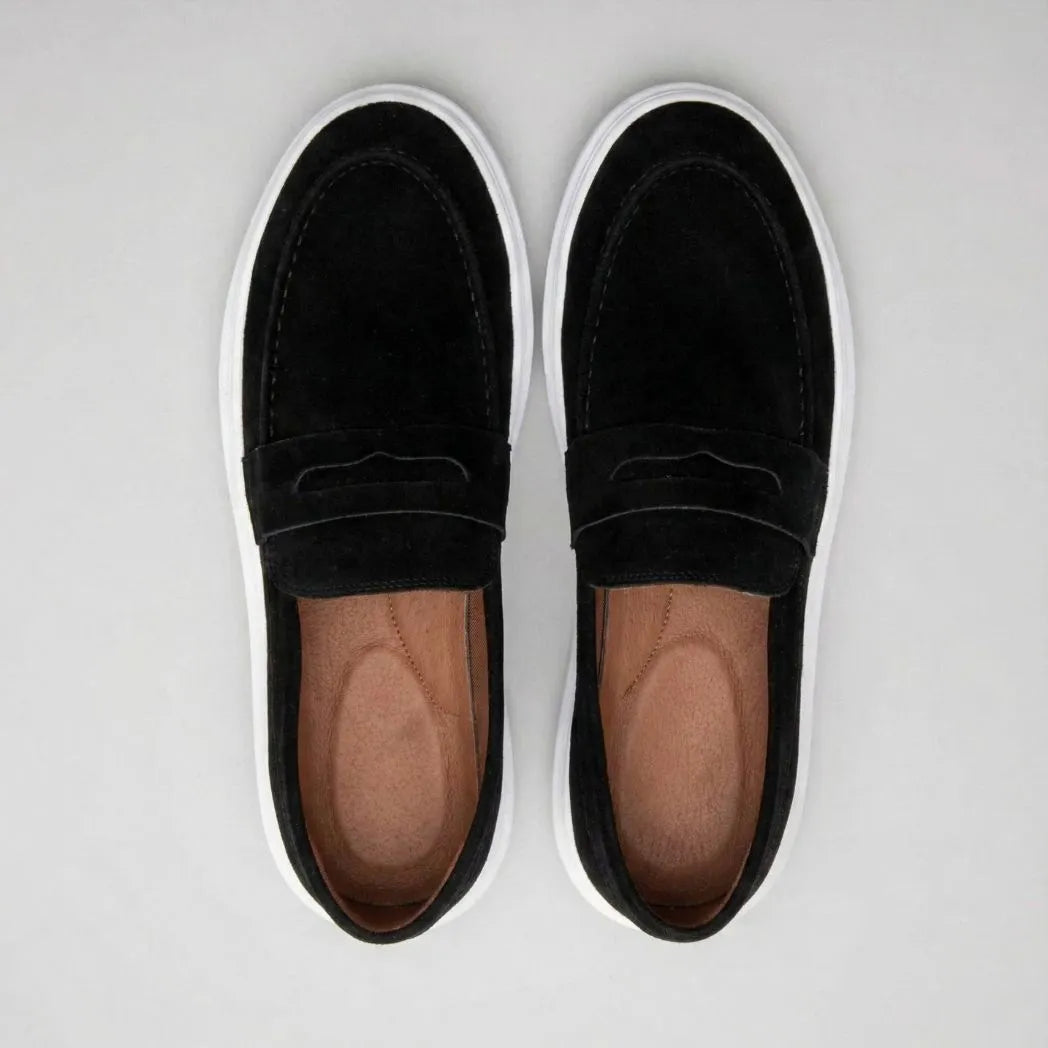 Mocassim Derby de Camurça