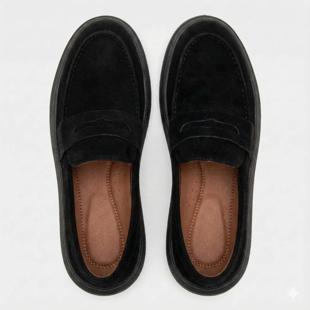 Mocassim Derby de Camurça