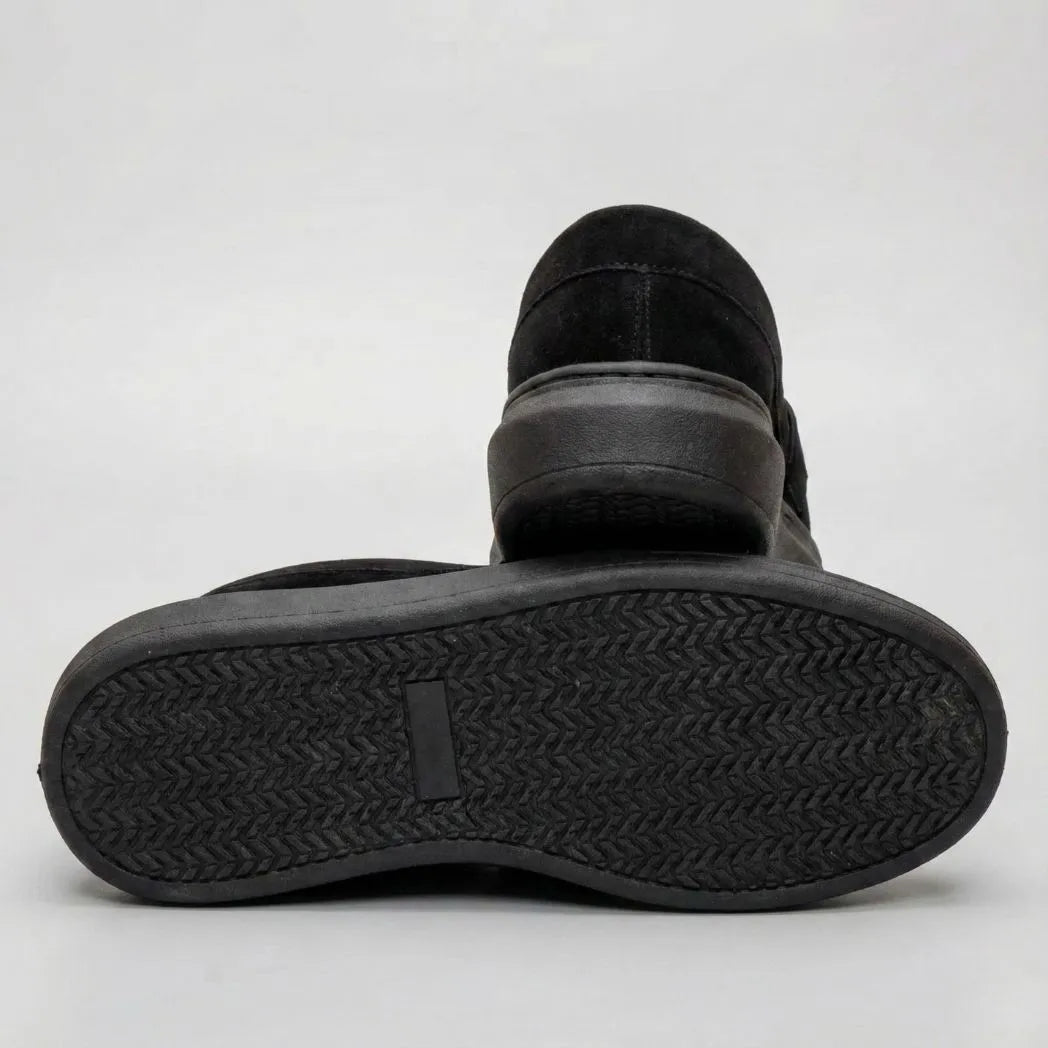 Mocassim Derby de Camurça All-Black