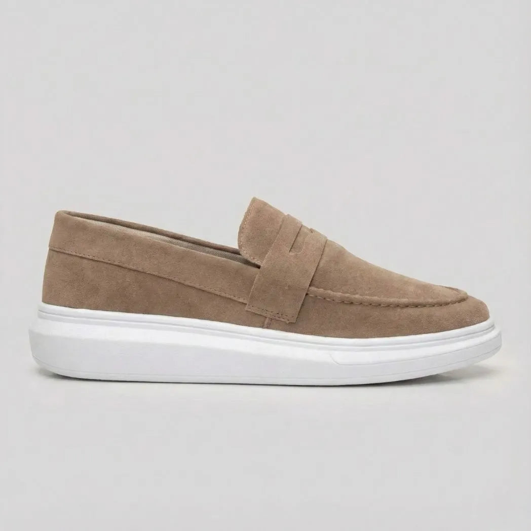 Mocassim Derby de Camurça
