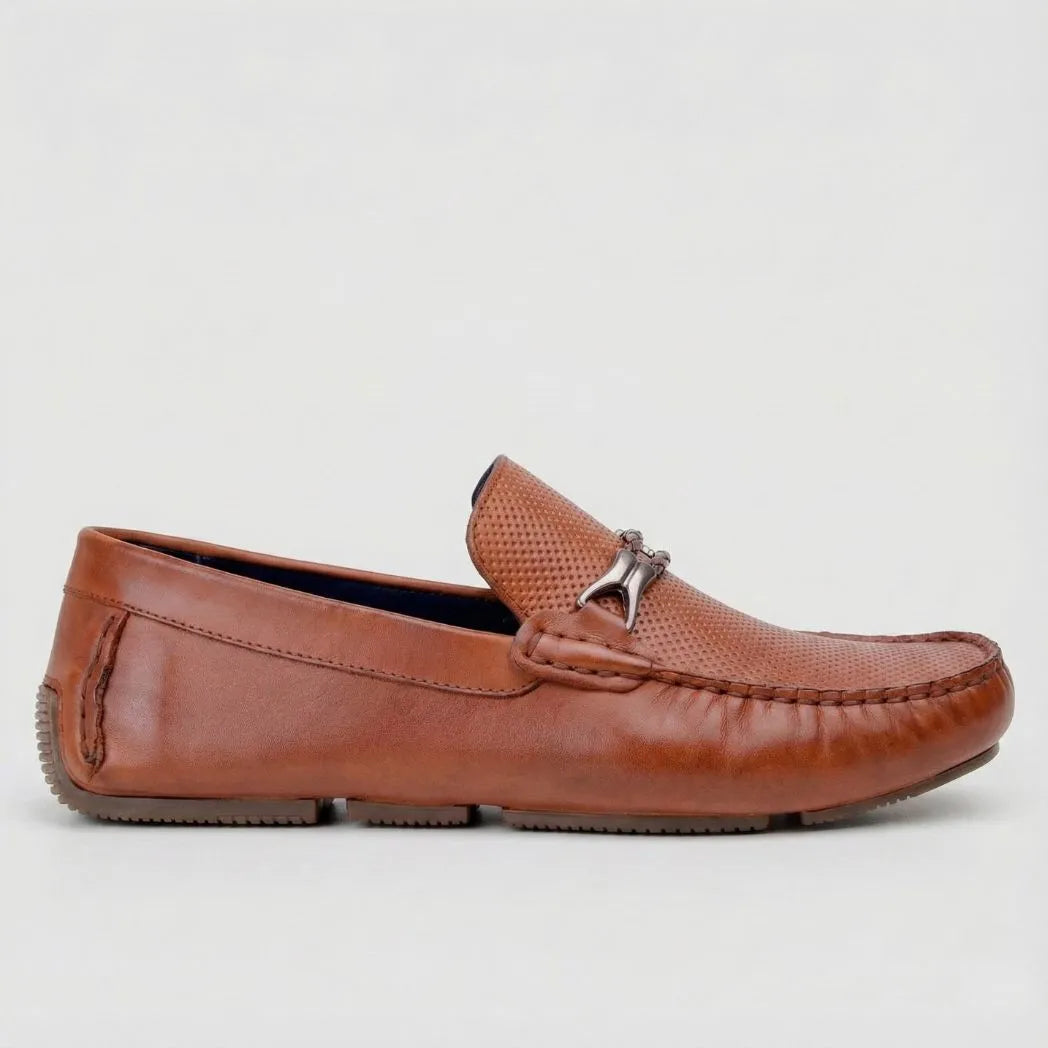 Mocassim Driver Aero Bit Marrom com Fivela