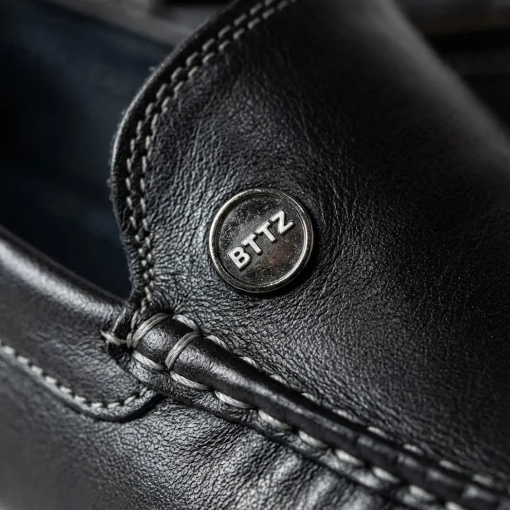 Mocassim Driver Cruise de Couro Preto