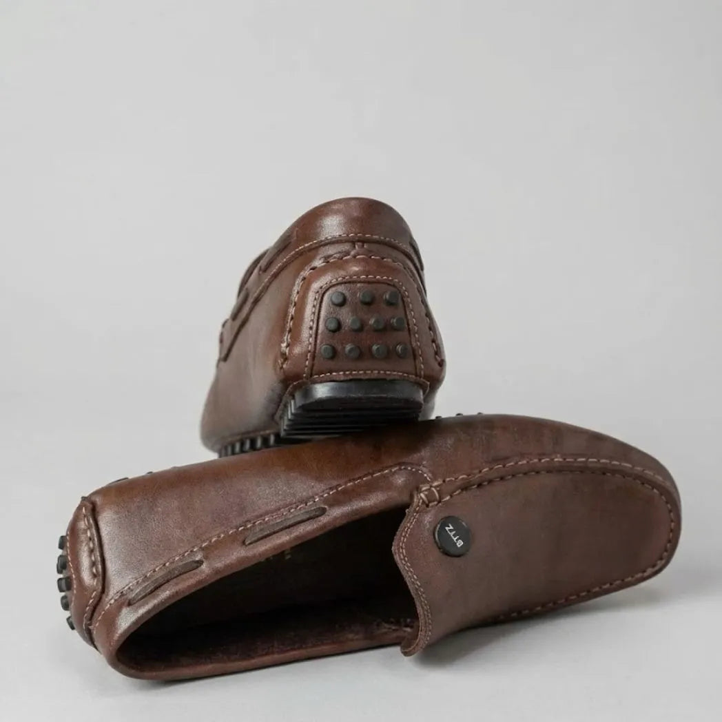 Mocassim Driver Bttz de Couro