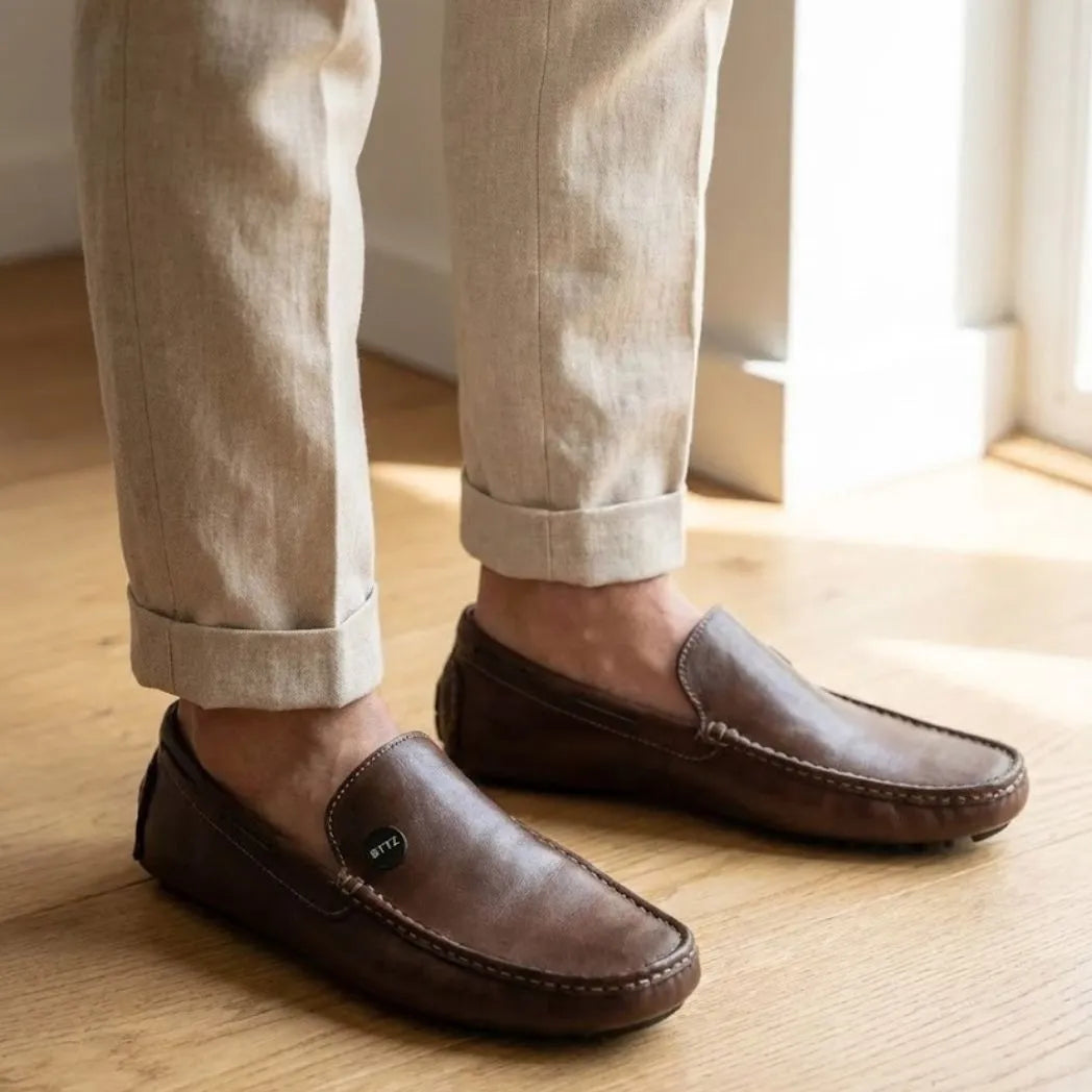 Mocassim Driver Bttz de Couro