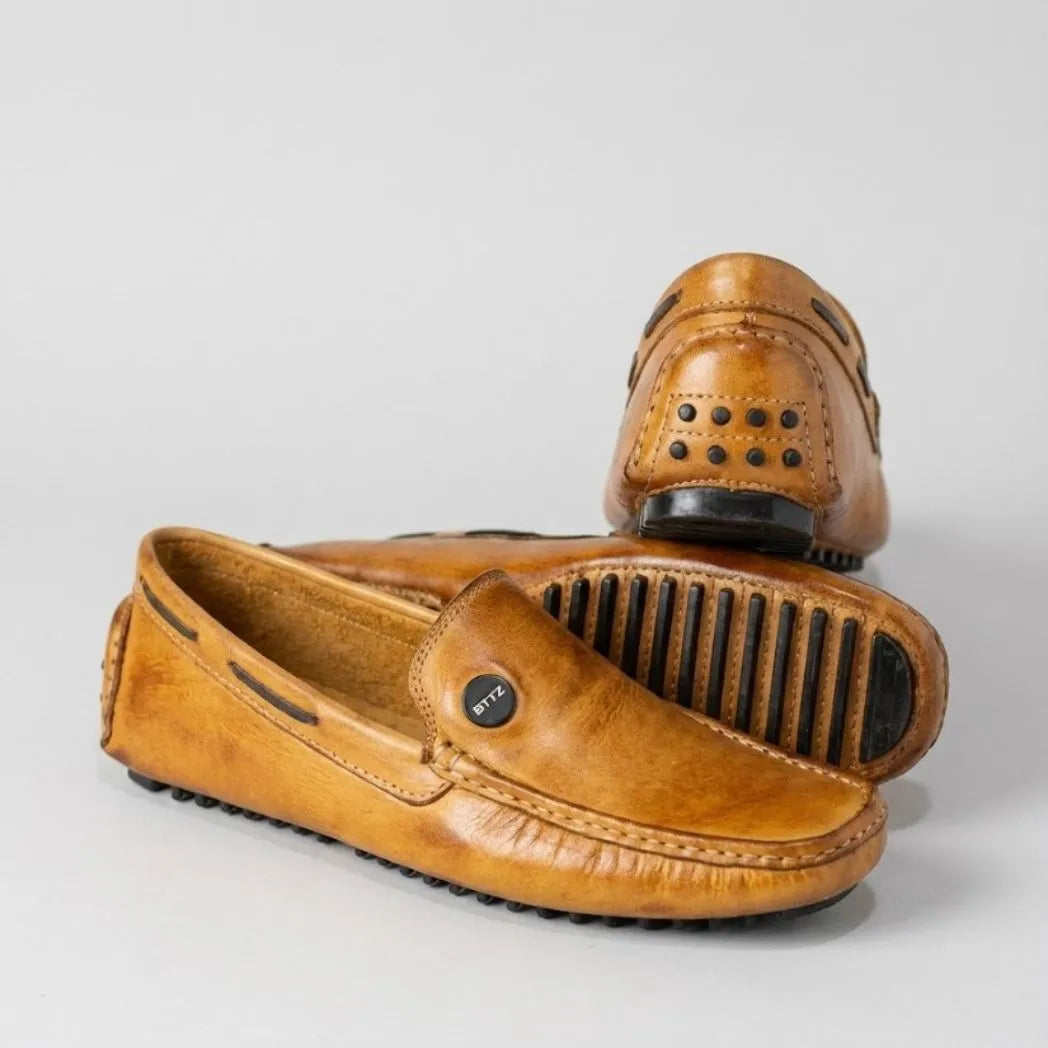 Mocassim Driver Bttz de Couro