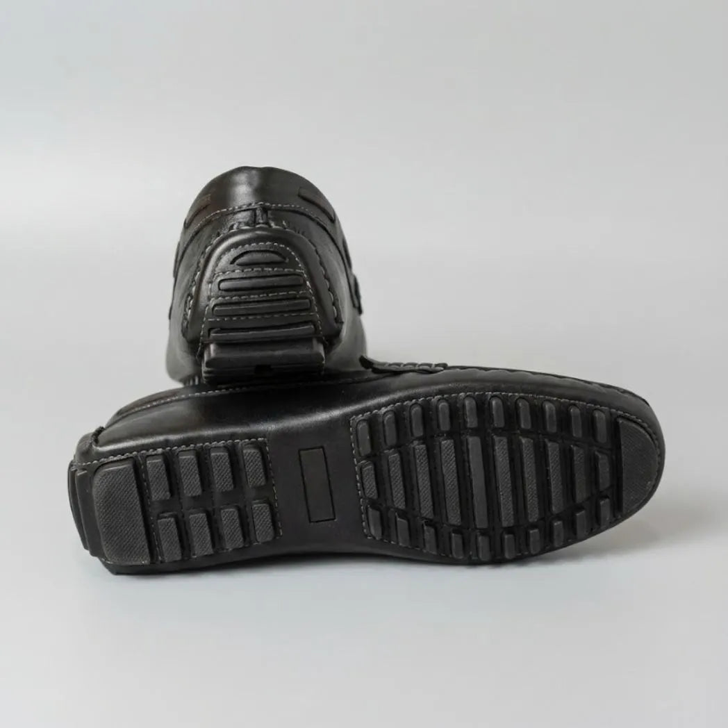 Mocassim Driver Penny de Couro