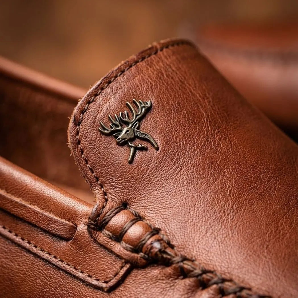 Mocassim Driver Vancouver de Couro