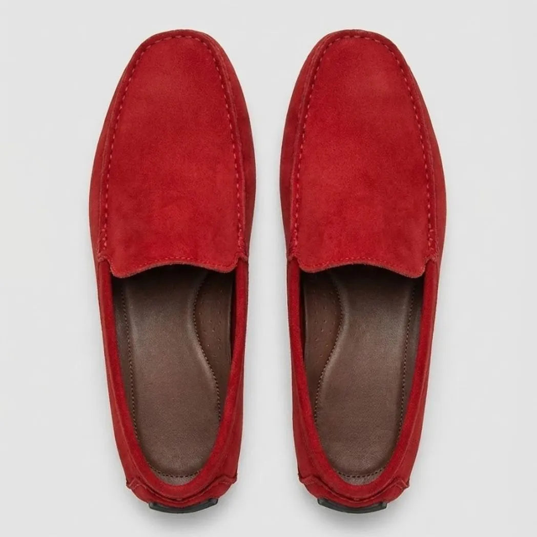 Mocassim Driver de Couro Capri Nero