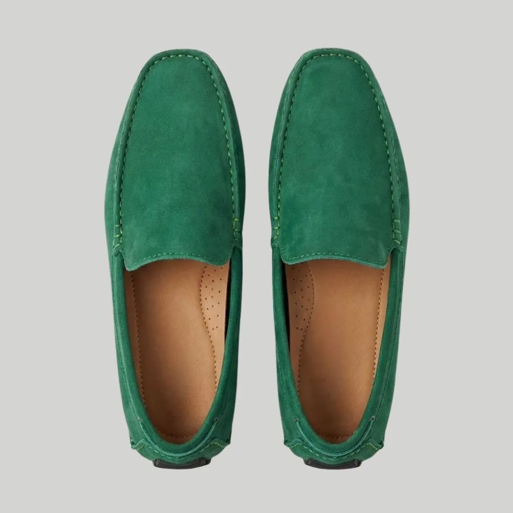 Mocassim Driver de Couro Capri Nero