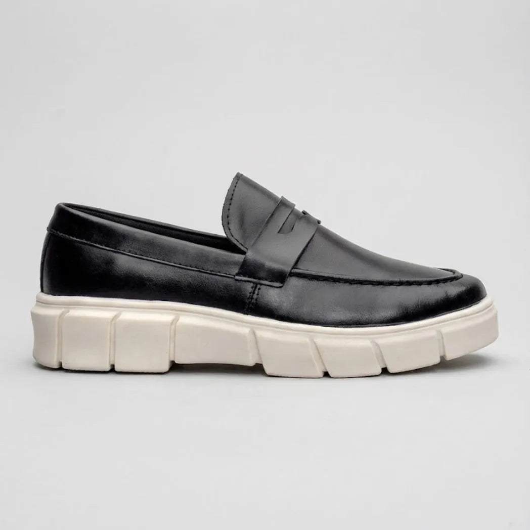 Mocassim Lunar Tratorado Preto