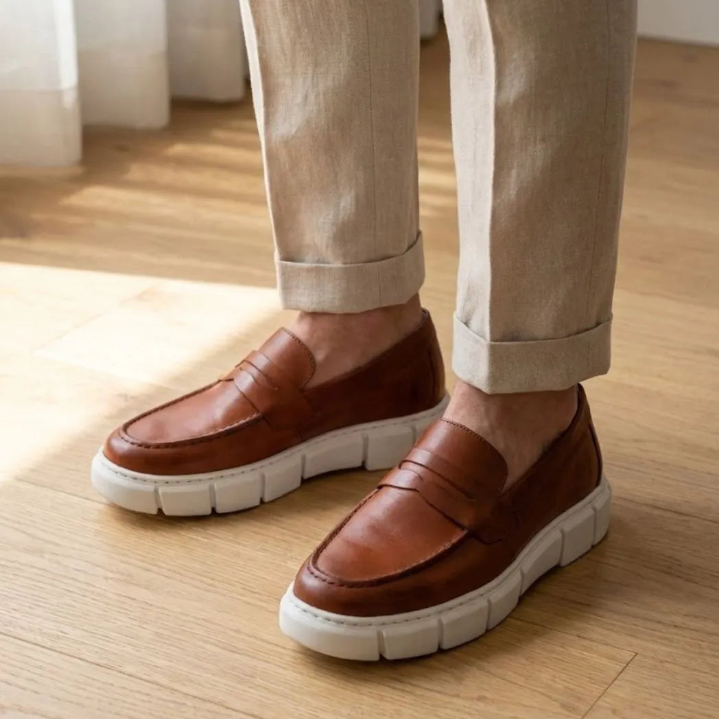 Mocassim Lunar Tratorado Marrom