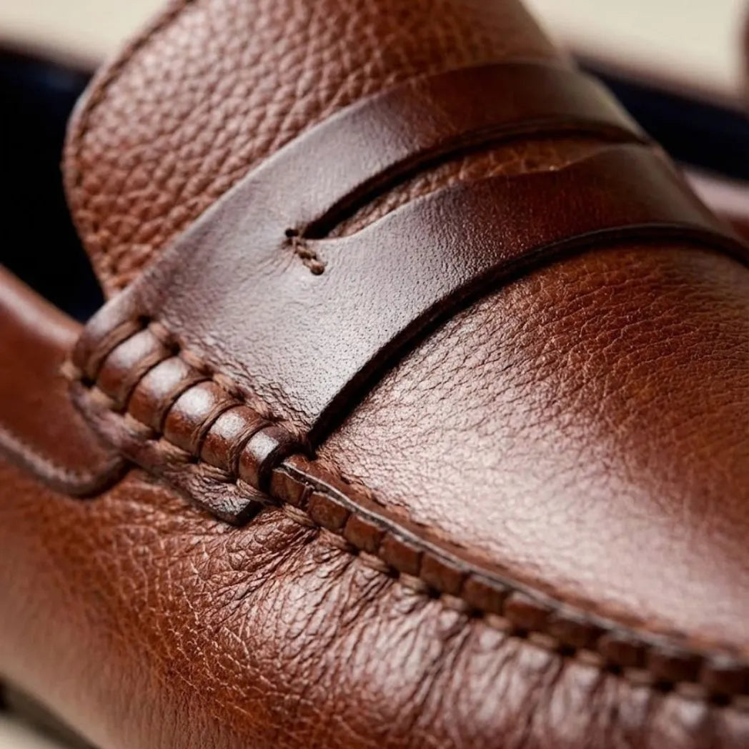 Mocassim Masculino Driver de Couro