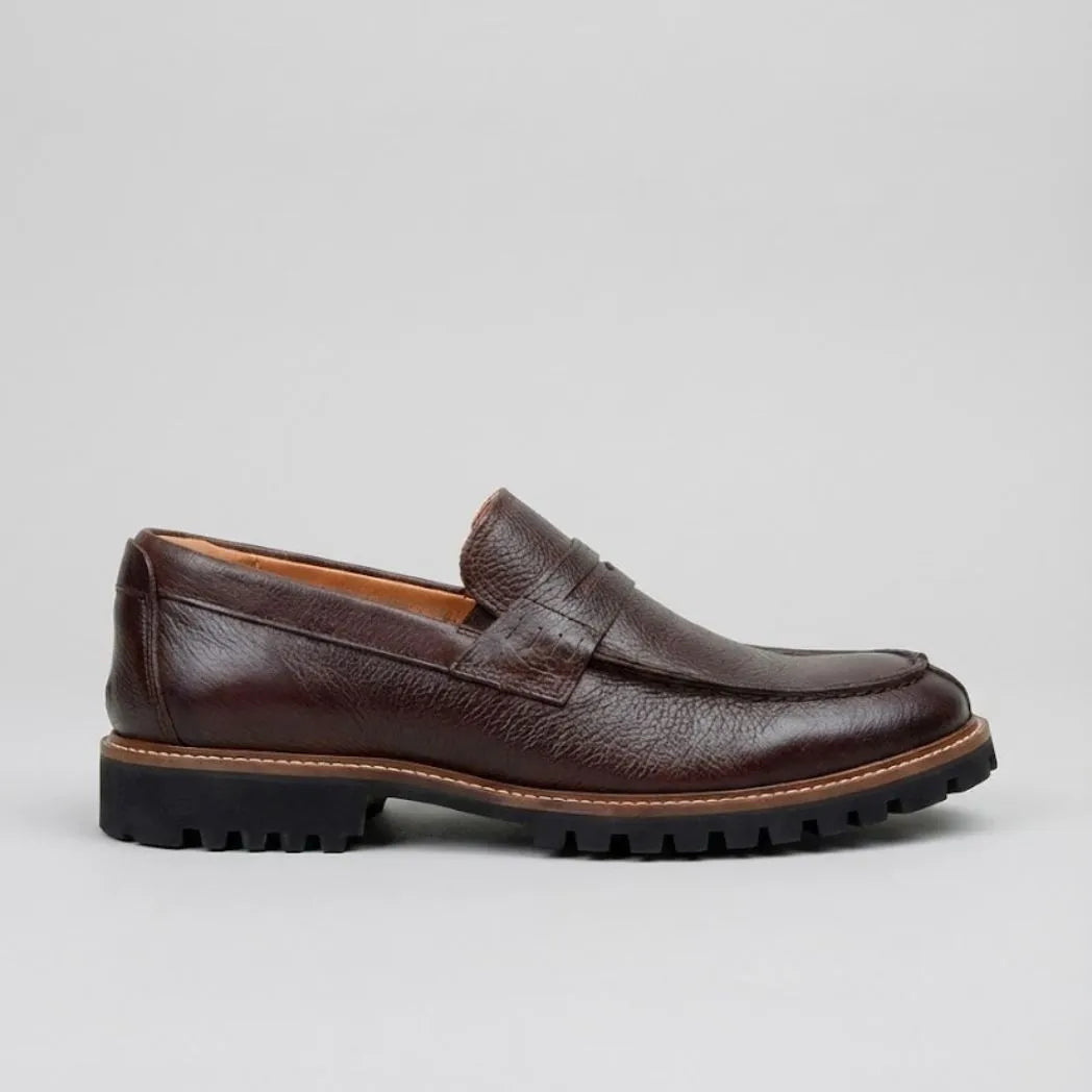 Mocassim Masculino Siena Loafer de Couro