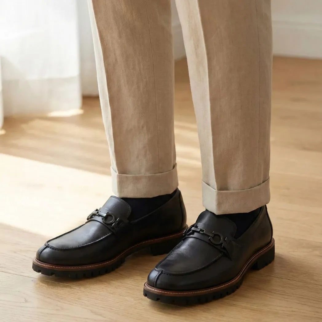 Mocassim Napoli com Fivela