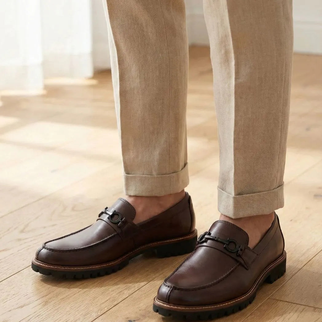 Mocassim Napoli com Fivela