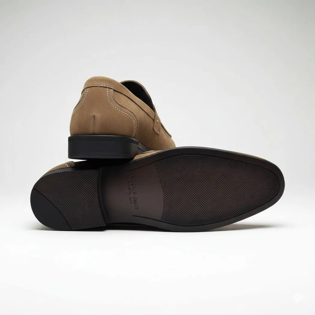 Mocassim Penny Loafer Milano Cognac Mocha