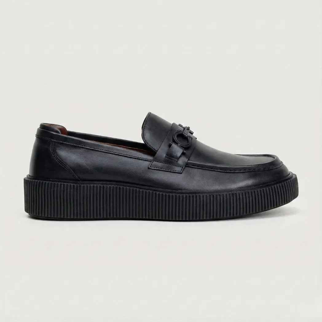 Mocassim Plataform com Fivela