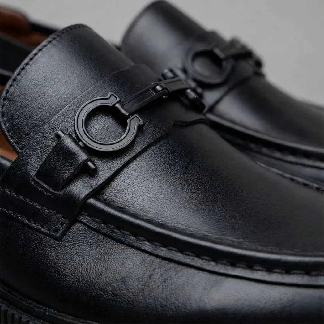 Mocassim Plataform com Fivela