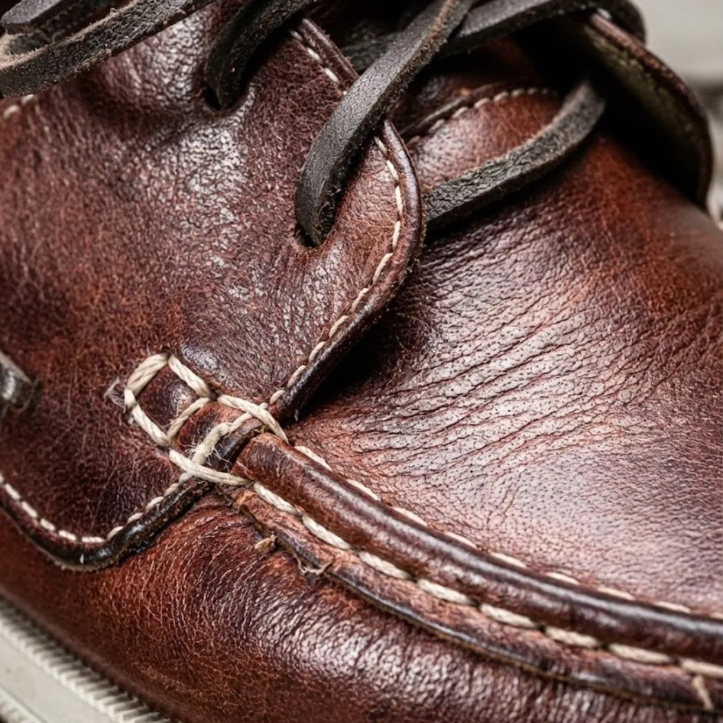 Mocassim Sider de Couro