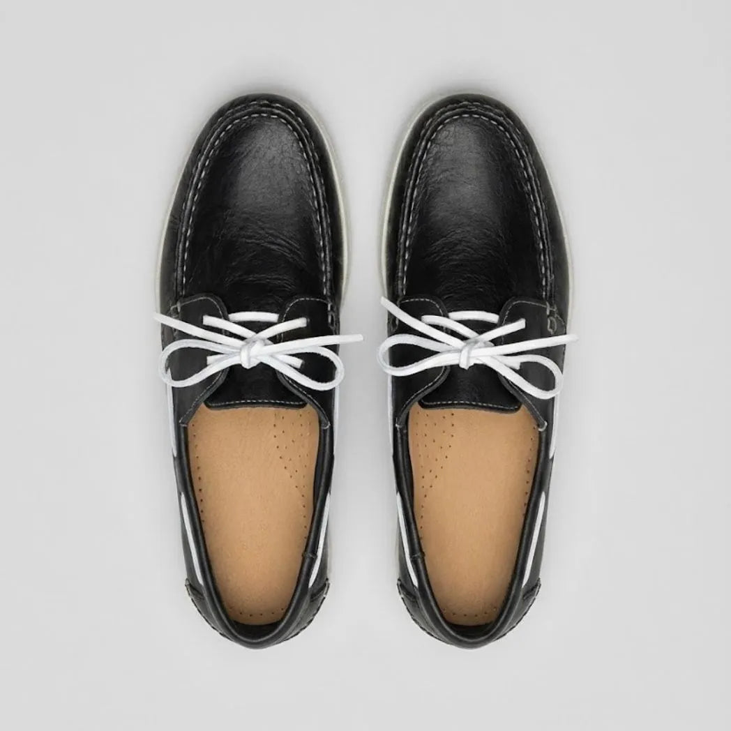 Mocassim Sider de Couro