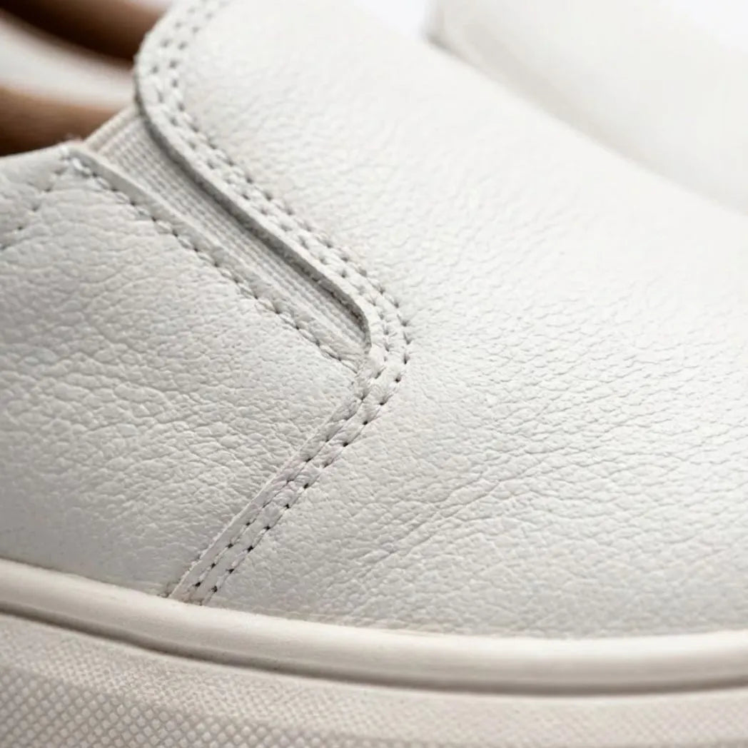 Mocassim Slip On Casual de Couro