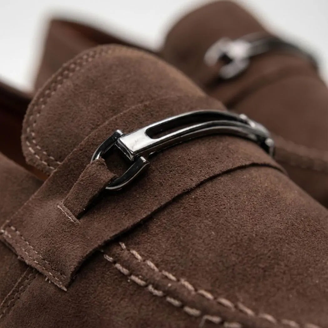 Mocassim Suede Tratorado de Camurça