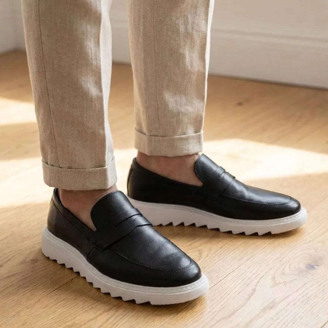 Mocassim Torino Ripple Tratorado de Couro