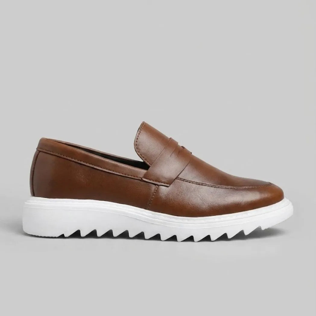 Mocassim Torino Ripple Tratorado de Couro
