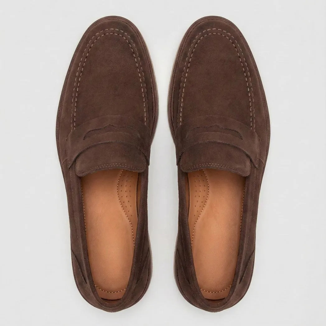 Mocassim de Camurça Monaco Edition Marrom