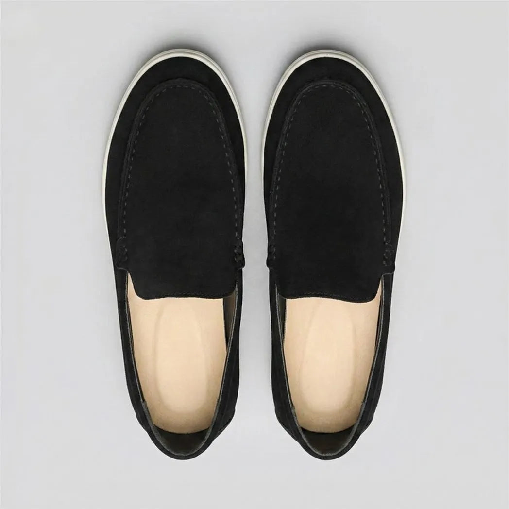 Mocassim de Camurça Preto